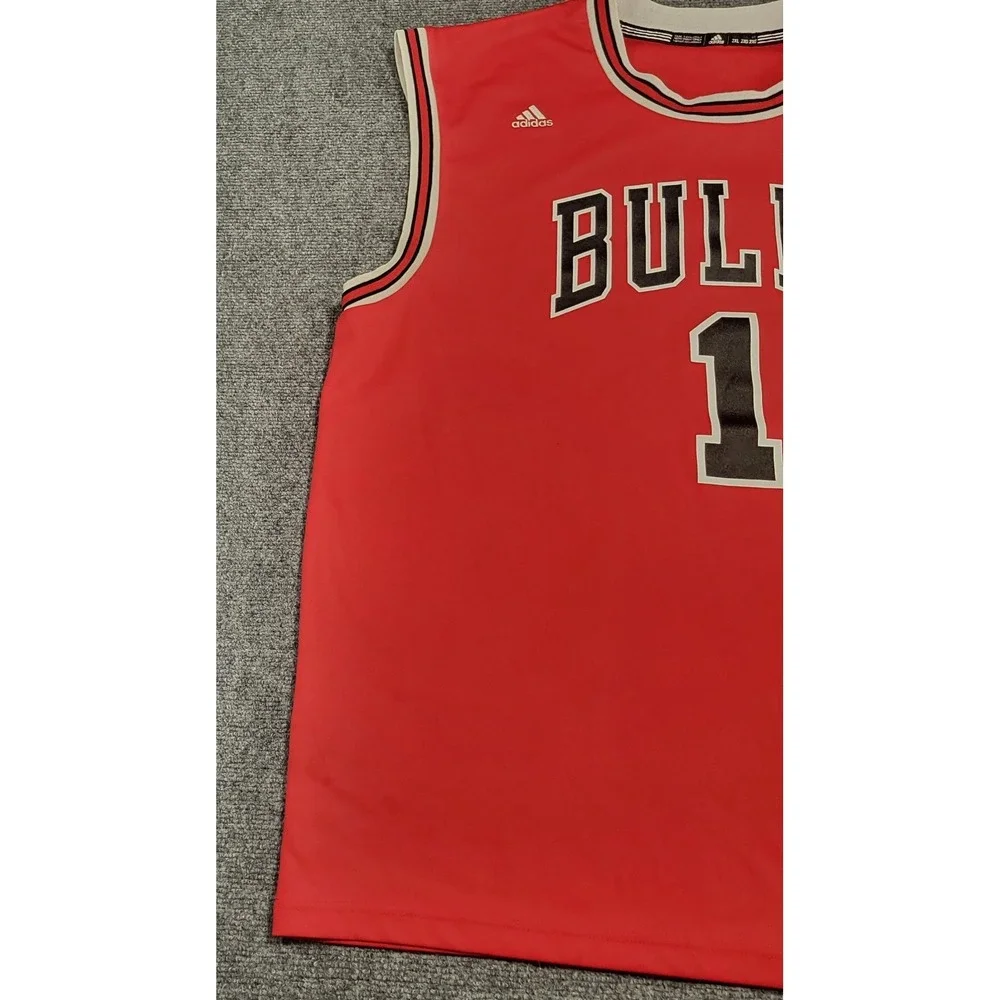 Chicago Bulls Adidas Derrick Rose #1 NBA Red Swingman Jersey Size XX-Large (2XL)